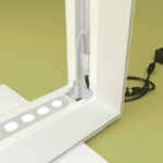 PIXLIP GO Y-Kabel unten montiert