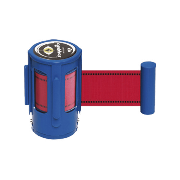 Gurtkassette stopper blau rot