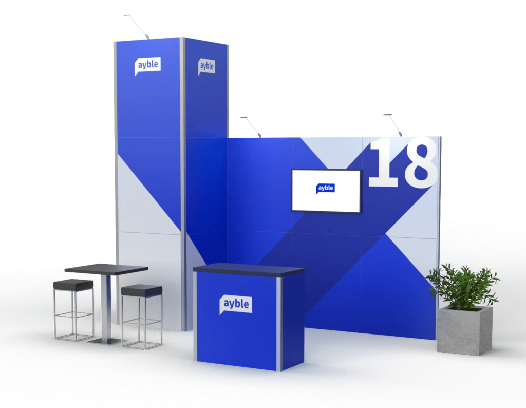 ayble Messestand Set 4