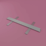 PIXLIP POP Profil mit Fussplatten